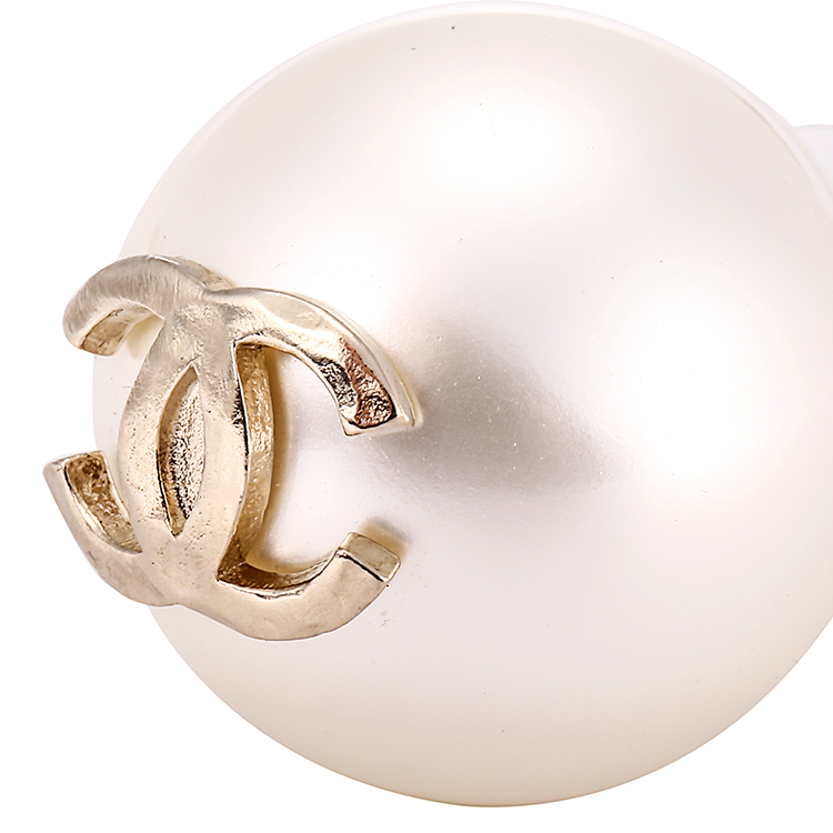 chanel(香奈儿)蝴蝶结系列750白金镶嵌钻石婚戒戒指