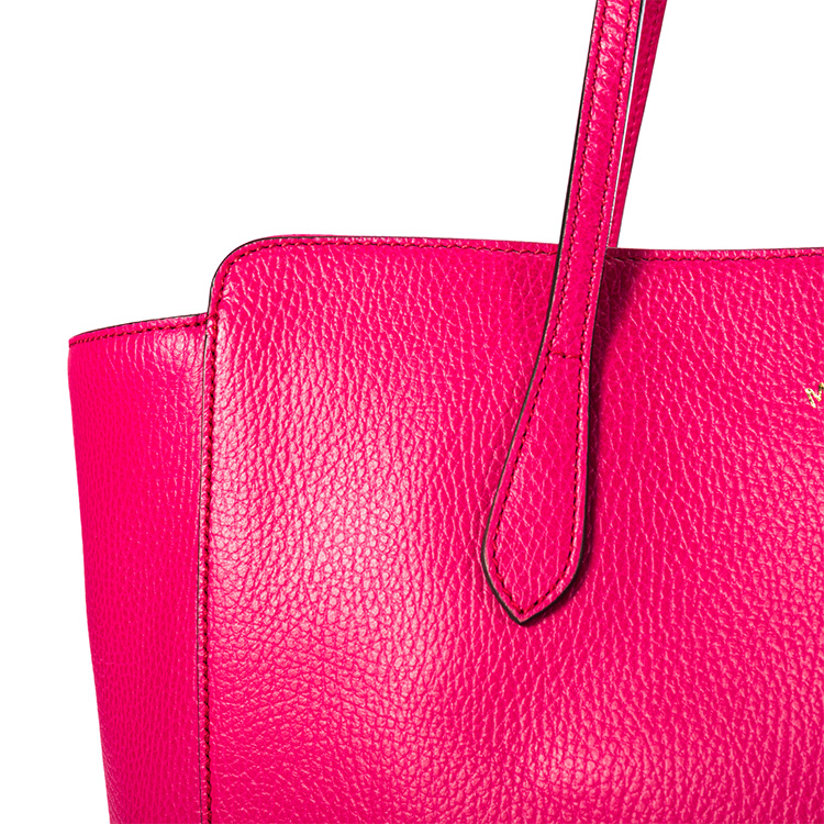 gucci(古驰) 玫红色皮质单肩包