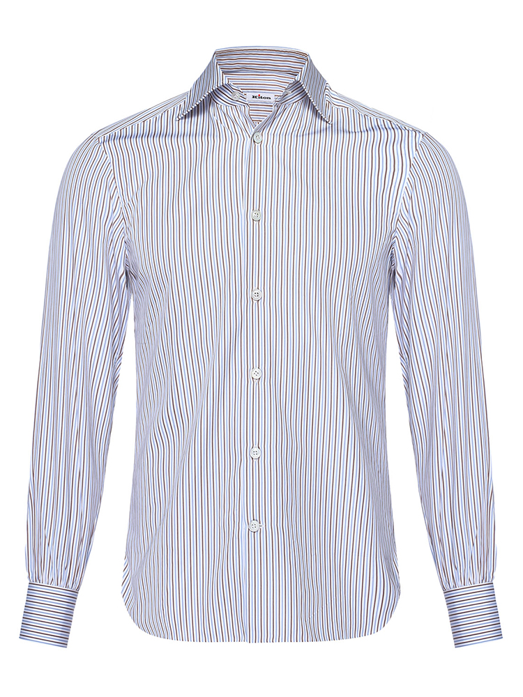 kiton 男士衬衫
