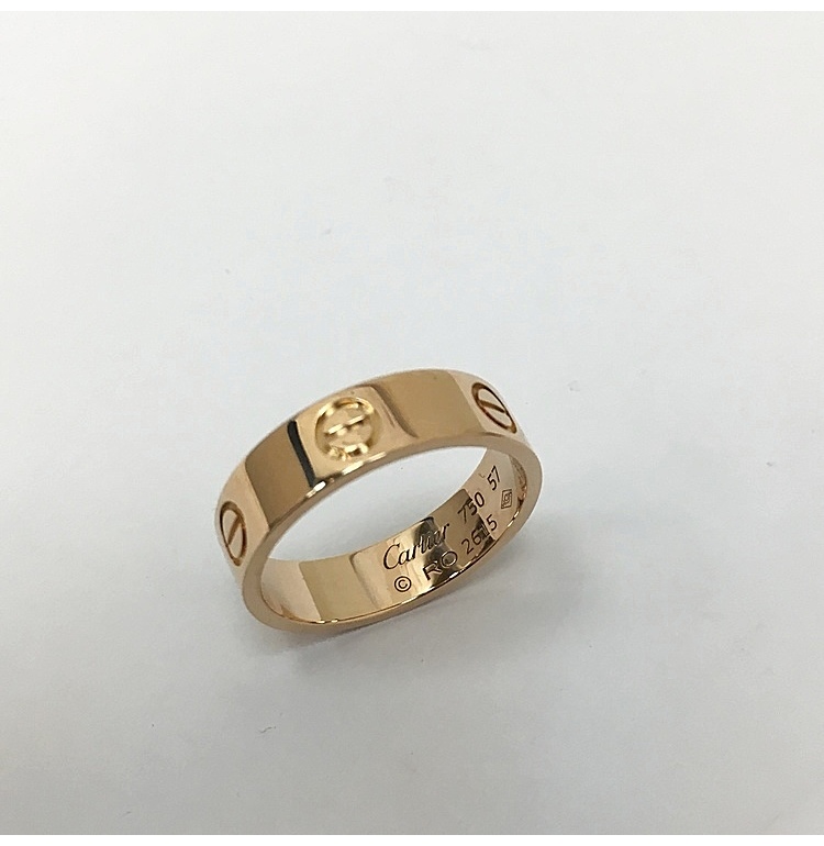 cartier(卡地亚) love系列18k金戒指57