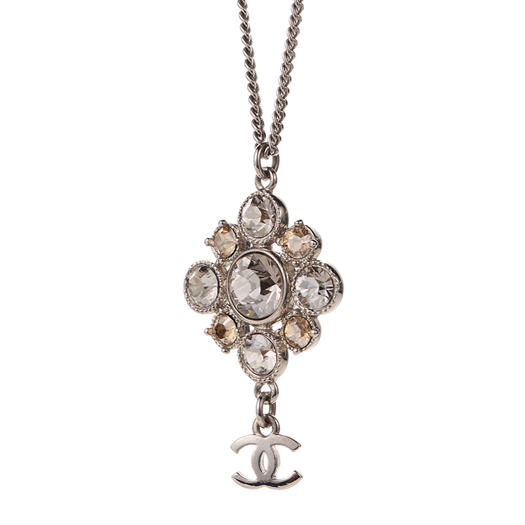 chanel(香奈儿) 巴洛克系列水钻吊坠项链