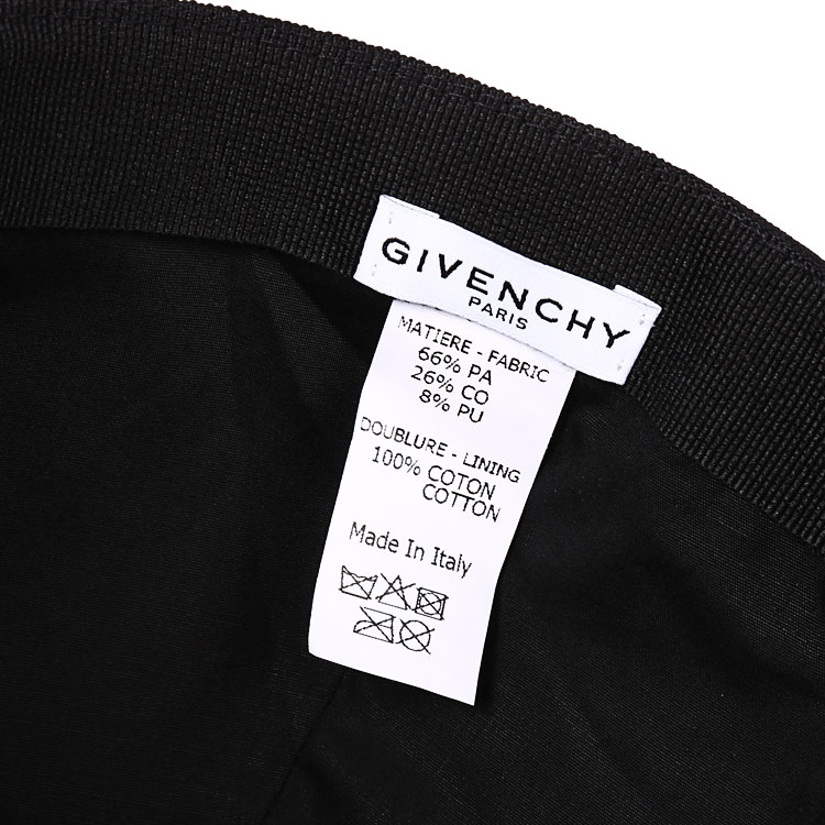 givenchy(纪梵希) 黑色字母鸭舌帽