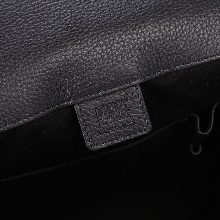 montblanc(万宝龙) 黑色皮质斜挎包