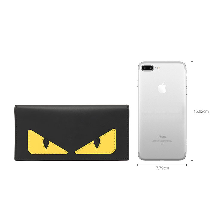 fendi(芬迪) 黄眼睛小怪兽长款钱包