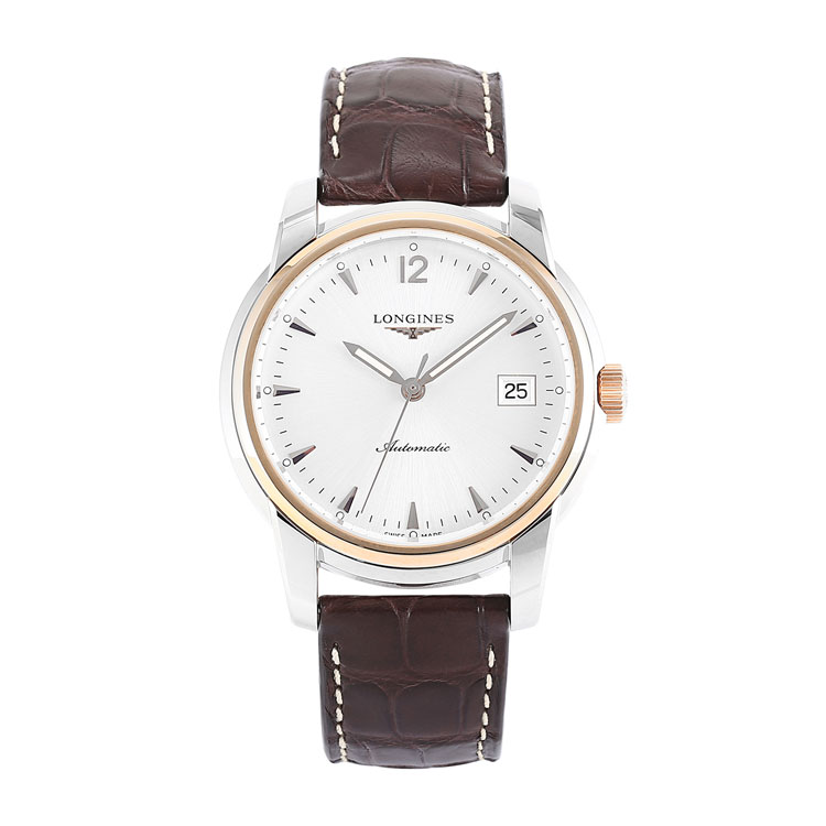 浪琴索伊米亚高仿18k白金男表浪琴索伊米亚深蓝色盘是什么型号是男表