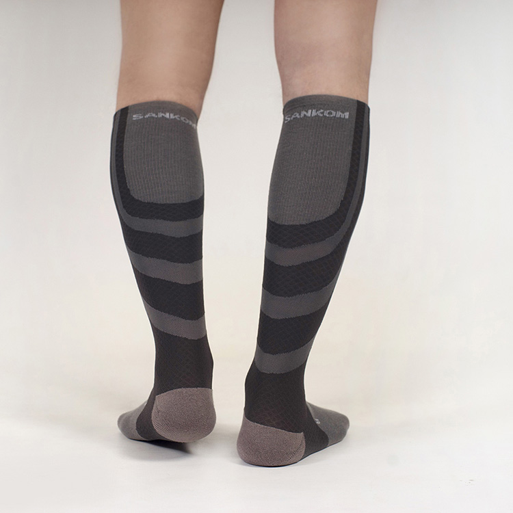 sankom 瑞士设计研发经典款防静脉曲张中性功能长筒袜 san-045