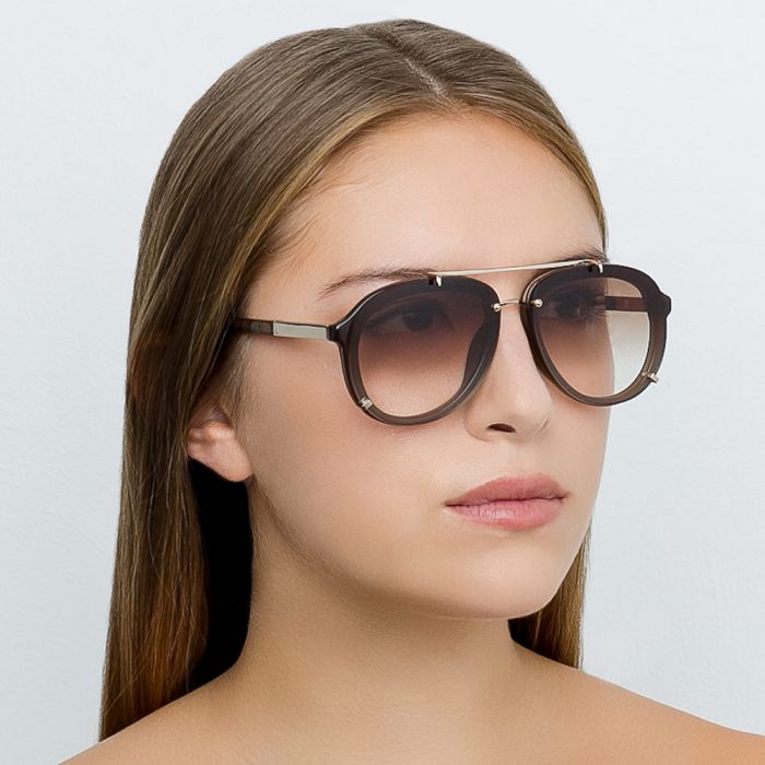 linda farrow/琳达法罗 × phillip lim 合作中性太阳镜 pl162c15