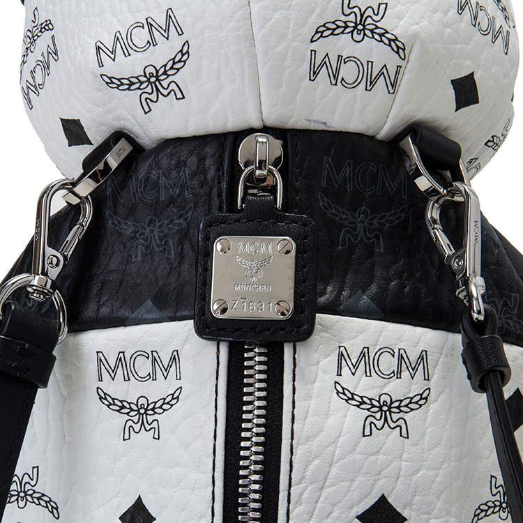 mcm(mcm) 熊猫pvc双肩包
