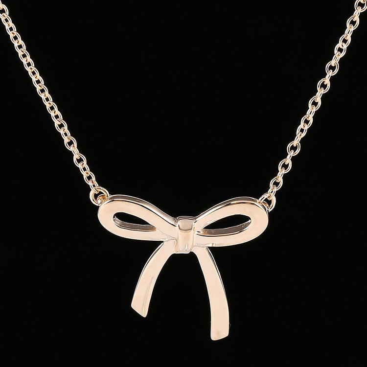 tiffany & co.(蒂芙尼) paloma picasso系列18k金蝴蝶结项链