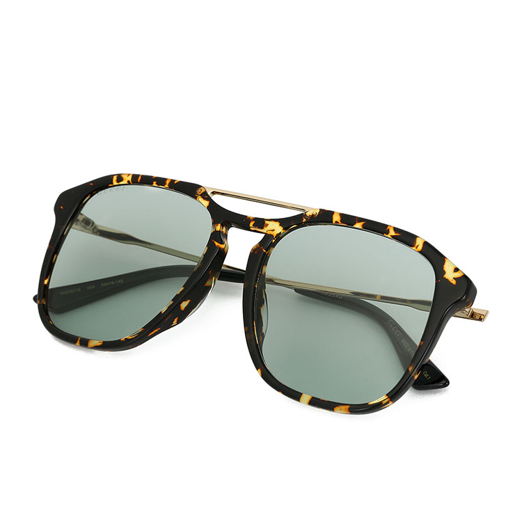 gucci(古驰)#玳瑁色全框太阳镜