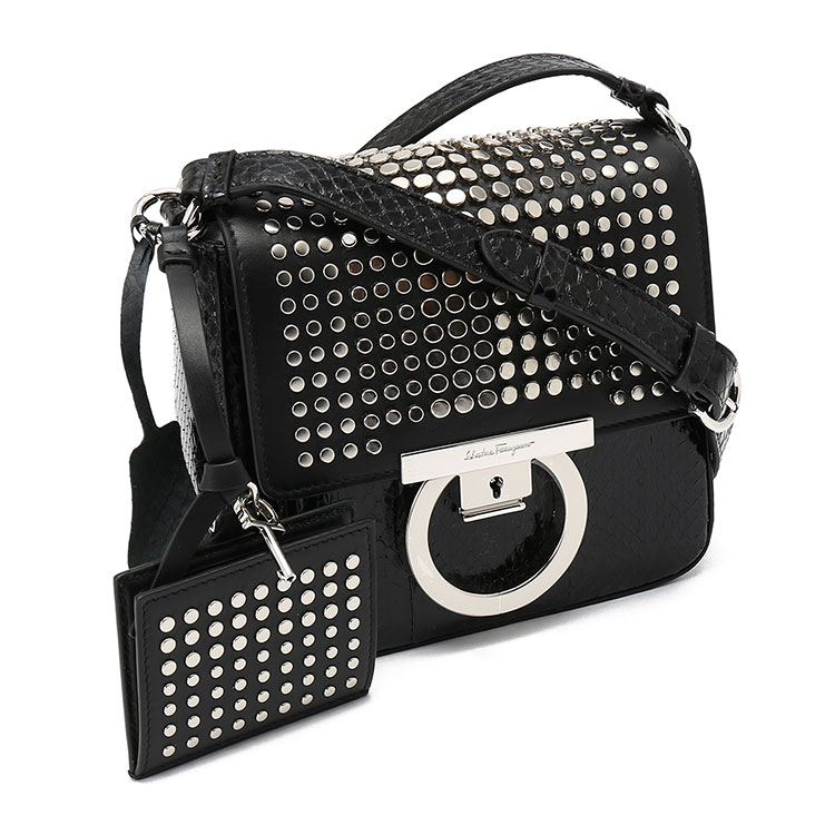 salvatore ferragamo/菲拉格慕 混色 女士斜挎包 691155-21h082-lock