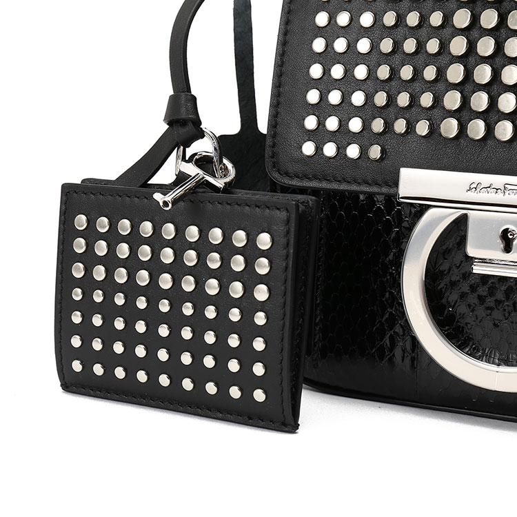 salvatore ferragamo/菲拉格慕 混色 女士斜挎包 691155-21h082-lock