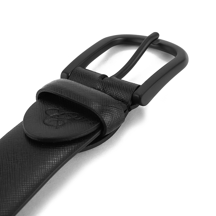 canali/康纳利 黑色 男士经典牛皮压纹腰带 50-ka00198-110 18秋冬