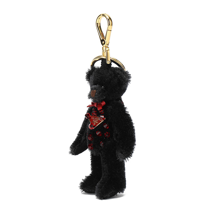 prada(普拉达) 黑色小熊挂饰