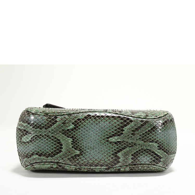gucci(古驰) #绿色蛇皮女士手提包 斜挎包