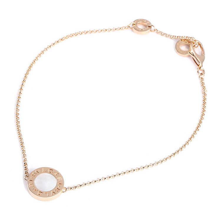 bvlgari(宝格丽) #18k金圆形贝母手链m/l