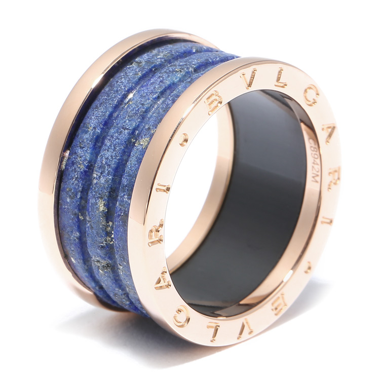 bvlgari(宝格丽) b.zero1系列18k金青金石戒指58