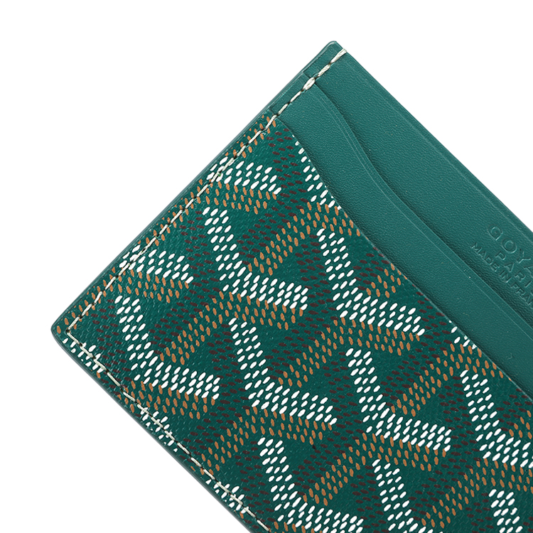 goyard(高雅德) #绿色logo图案卡片夹