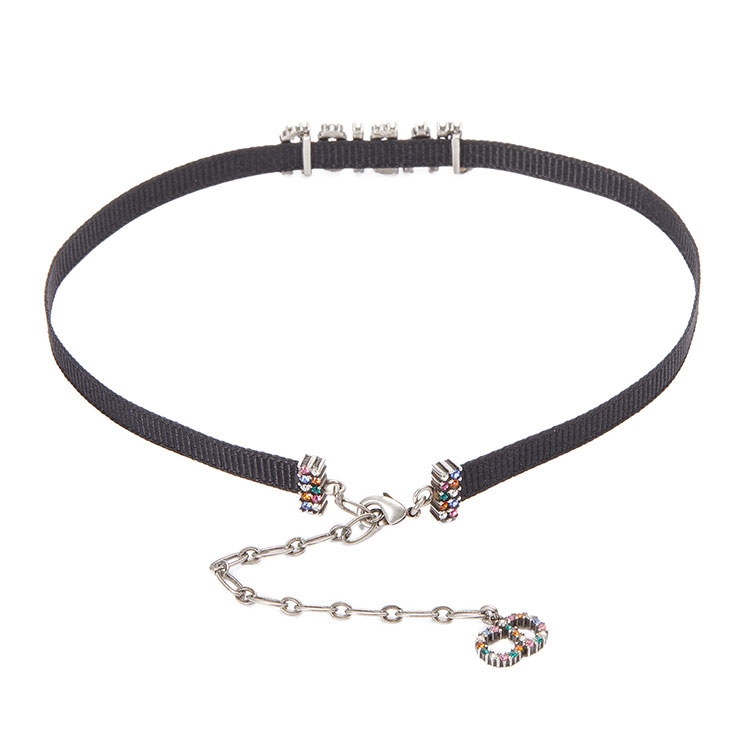 【dior迪奥 项链】dior(迪奥) jadior彩色水钻choker项圈【正品 价格