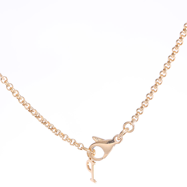 piaget(伯爵) possession系列18k金双环镶钻项链