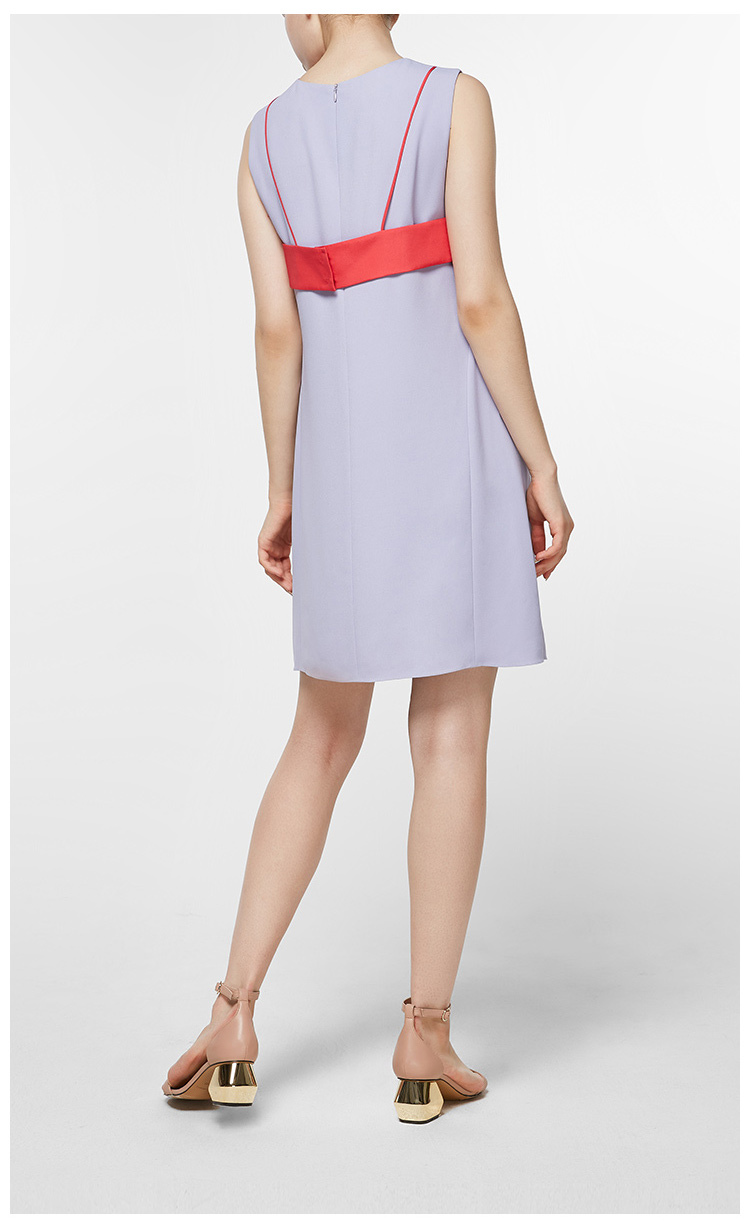 emporio armani/安普里奥阿玛尼 淡紫色 女士连衣裙 2na47t-22013-811