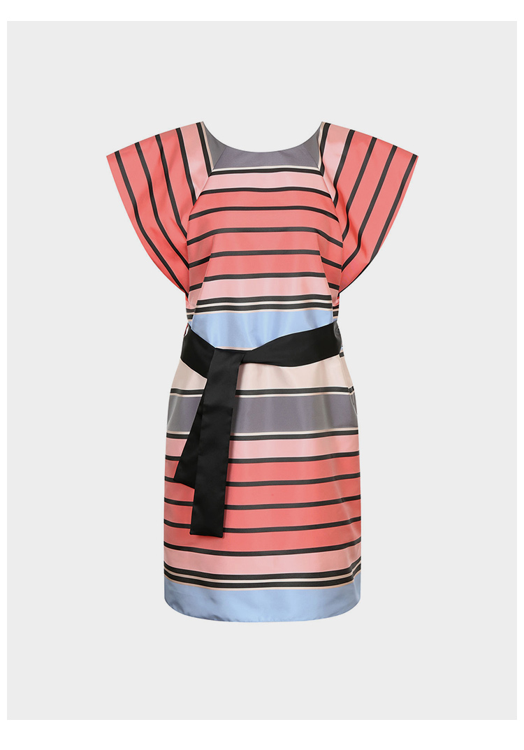 emporio armani/安普里奥阿玛尼 彩色 女士条纹连衣裙 2na3dt-22103