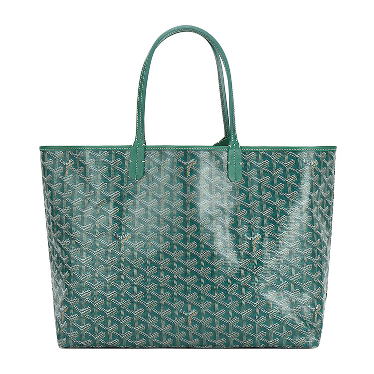 goyard(高雅德) #绿色pvc经典logo印花单肩包/购物袋【北京同城极速达