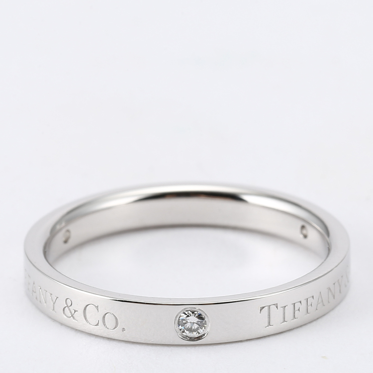 tiffany & co.(蒂芙尼) tiffany & co.系列pt950铂金三钻戒指59
