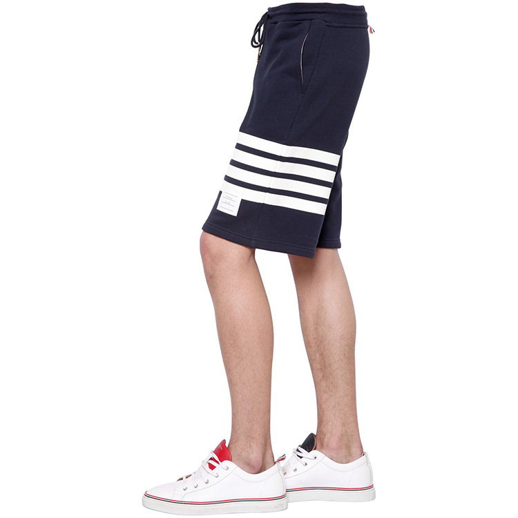 【lvr】thom browne/thom browne 男士 条纹嵌花织棉短裤 65i-la9004