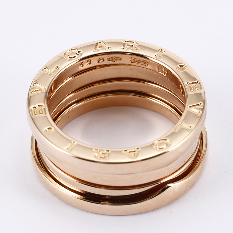 bvlgari(宝格丽) b.zero1系列18k金三环戒指49