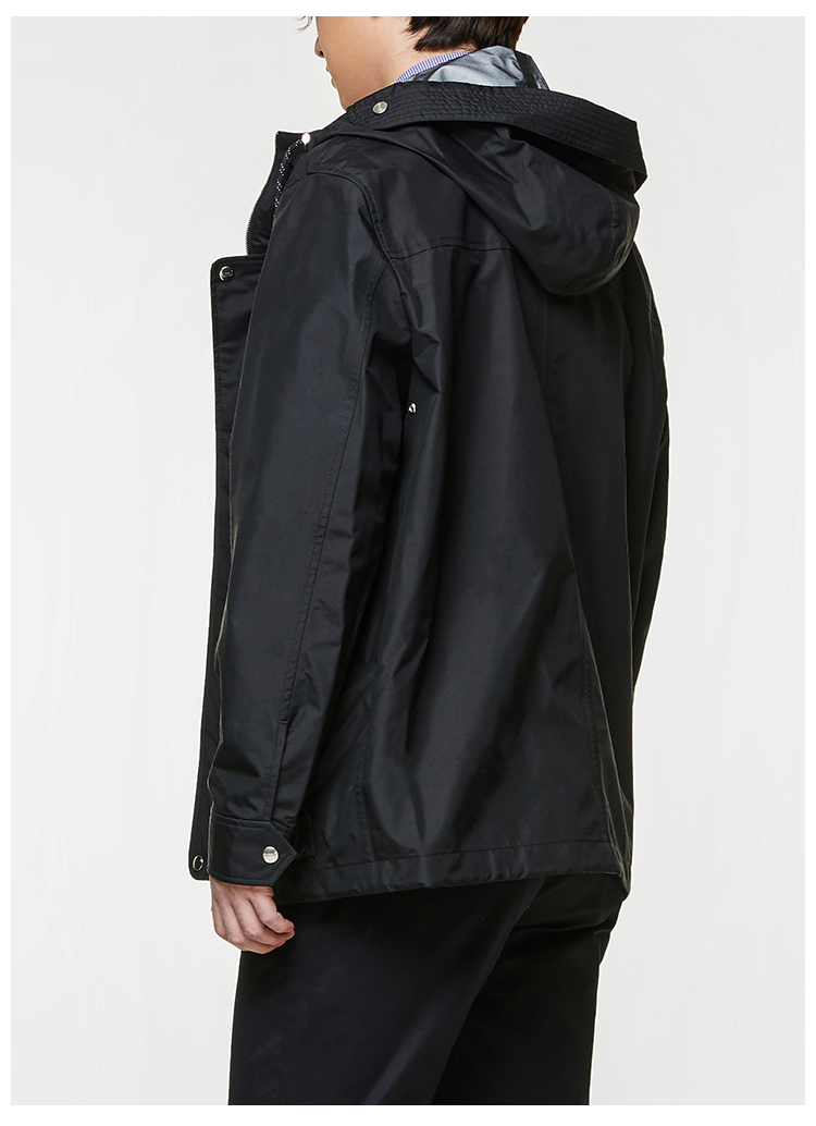 ami 纯色 兜帽 时尚 男士外套 a19ow100.205