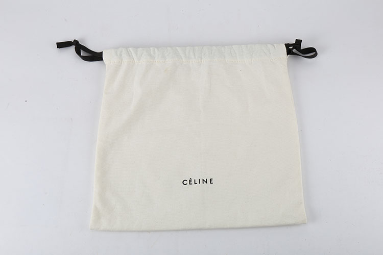 celine(赛琳) 新款黑色翻毛皮c bag小号pampille流苏链条手袋