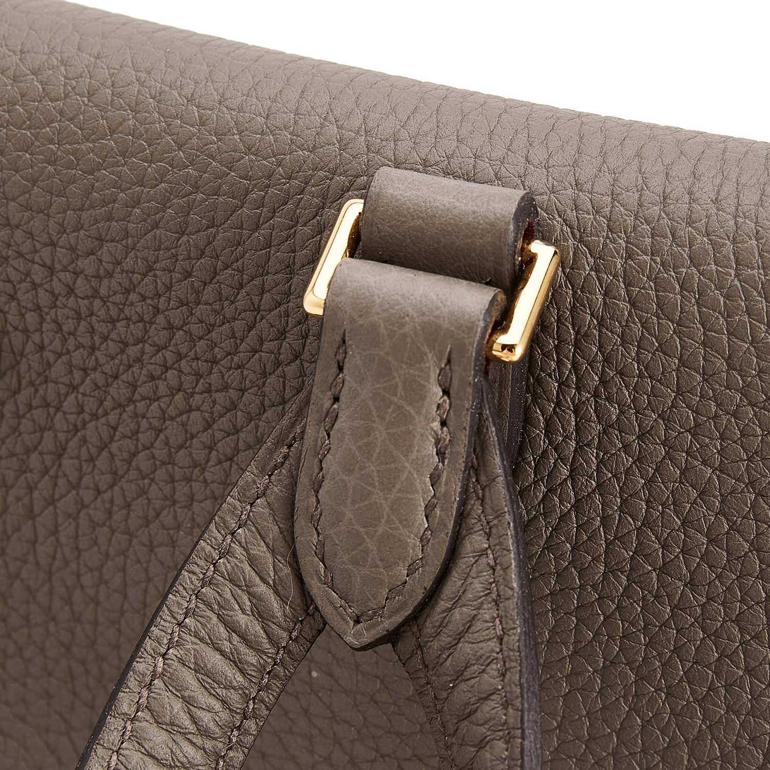 hermes(爱马仕) kelly ado系列灰色双肩包d刻