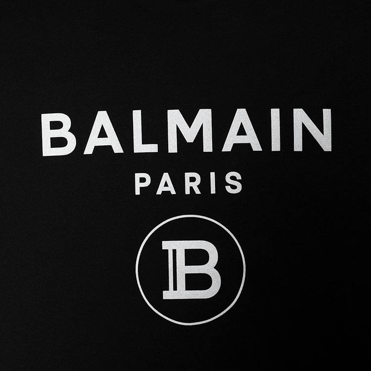 balmain/巴尔曼 女士徽标装饰t恤 tf11351i365 20年春夏