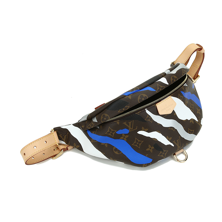 louisvuitton路易威登bumbag系列老花色腰包