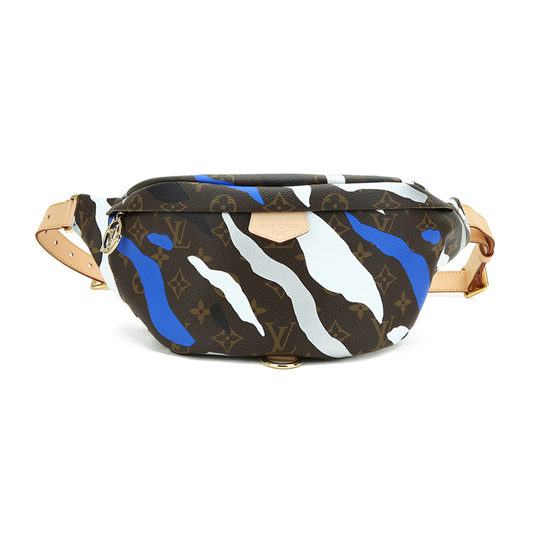 louisvuitton路易威登bumbag系列老花色腰包