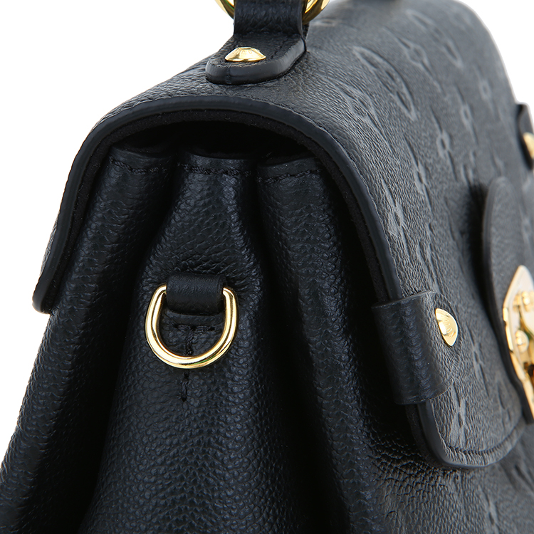 louis vuitton(路易威登) #lv皮质黑色单肩包