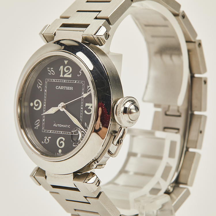 cartier(卡地亚) pasha系列男士自动机械腕表