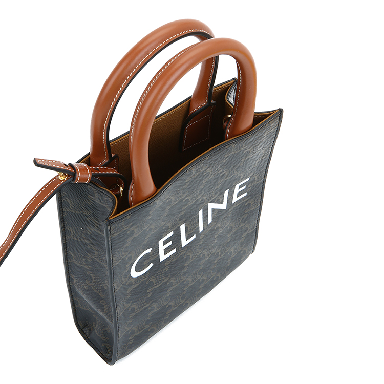 celine(赛琳) 经典款mini cabas系列老花色两用包