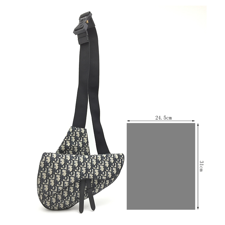 dior(迪奥) 经典logo帆布马鞍包