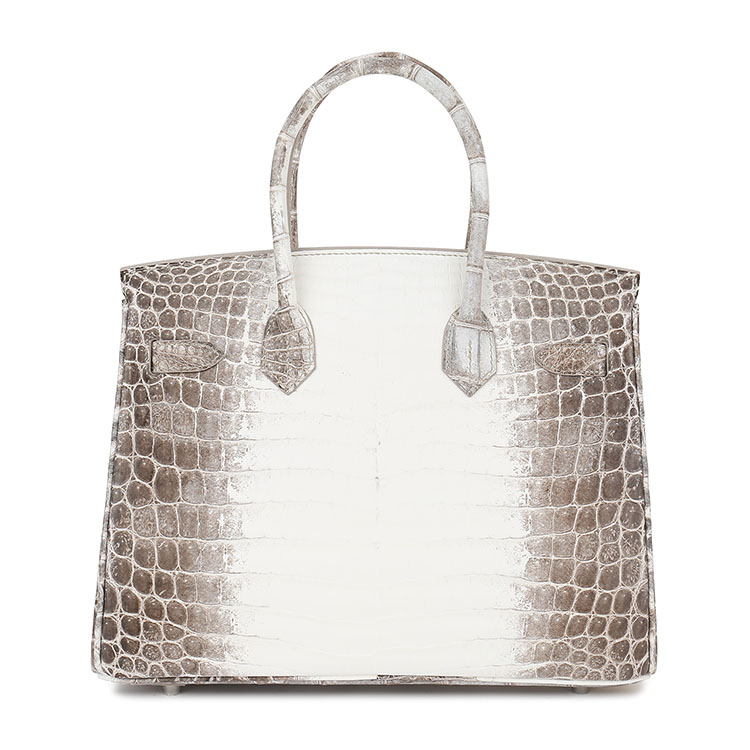 hermes(爱马仕) 喜马拉雅鳄鱼皮birkin 30 手提包