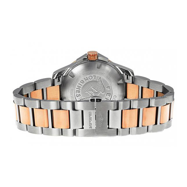 longines/浪琴康卡斯金钢自动机械潜水男表(l3.676.5.56.7)