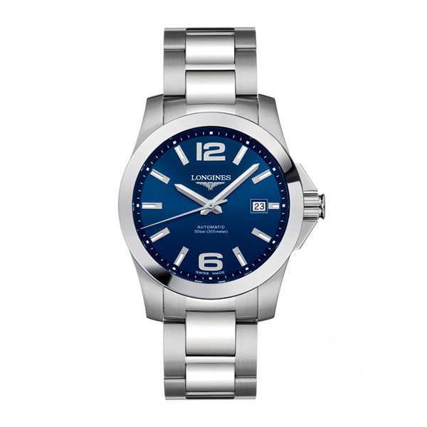 【longines浪琴 康卡斯系列】longines/浪琴康卡斯精钢自动机械潜水男