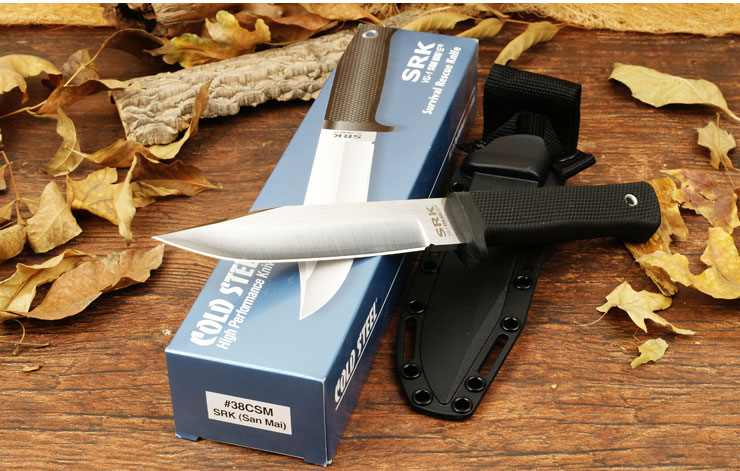 美国cold steel冷钢 srk系列 三美钢