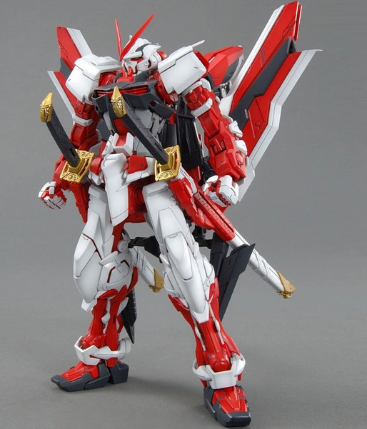 万代模型 1/100 mg 红色异端敢达 改/gundam/高达