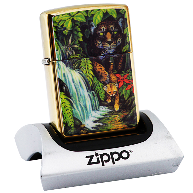 zippo打火机c95丛林豹