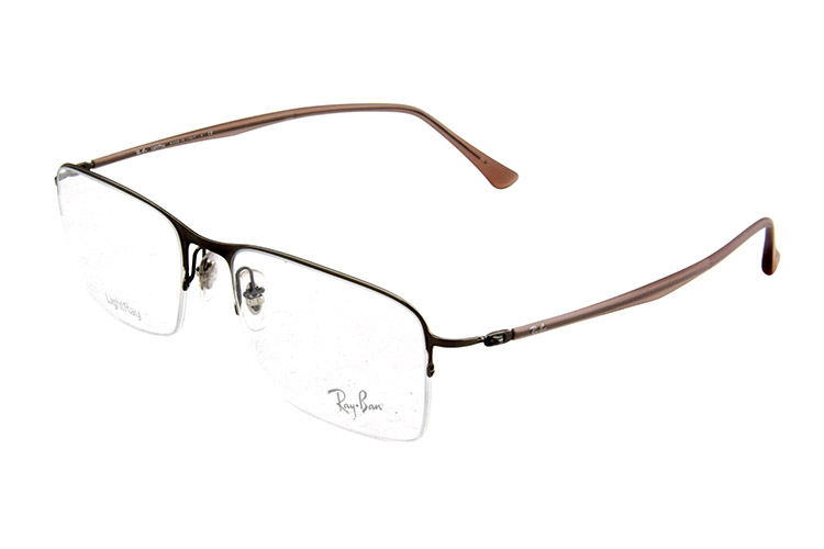rayban雷朋配近视男女眼镜架钛合金眼镜框rb 8721 1000 55