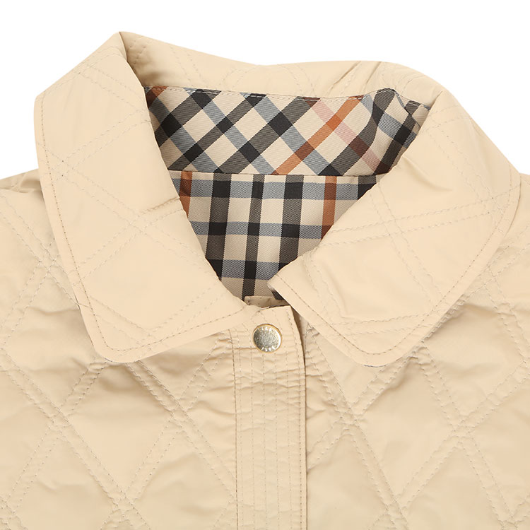 【15年新款】daks/达克斯 女士外套锦纶100%米色 44