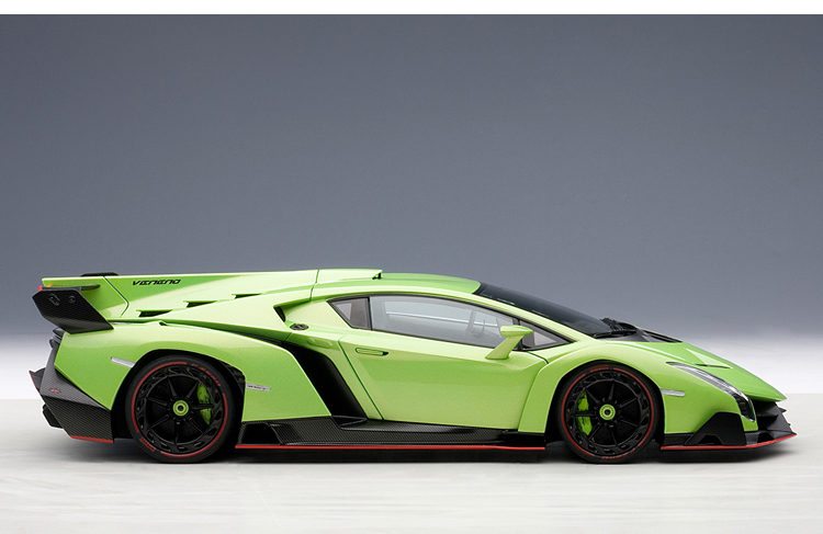 奥图亚autoart 1:18 兰博基尼 毒药veneno 合金高仿真静态汽车模型