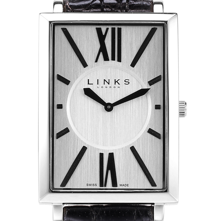 of london/links of london portobello lrg silv dial rect手表